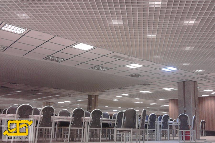 سقف کاذب گریلیوم سلولی شرکت پشتیبانی و نوسازی بالگردهای ایران